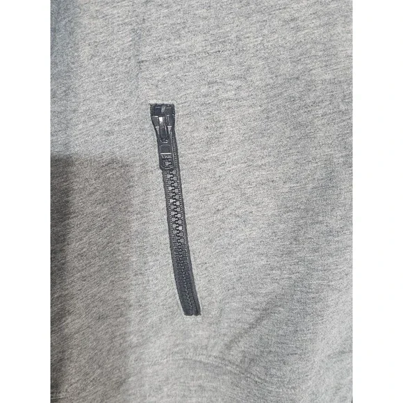 Cabi Sweatshirt Womens  Size M Gray Zip Up Stretch Knit Athletic Athleisure - Picture 4 of 10